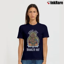 Women’s Biggie Buddha Graphic Signature T-Shirt in navy | Soft, Flattering Fit