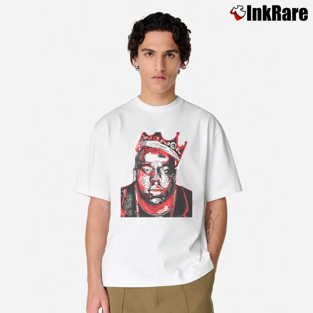 Men’s Biggie Classic T-Shirt in white | Soft, Breathable Everyday Wear