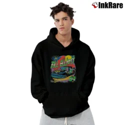 Men’s Bill Elliott X Batman McDonald's Racing Pullover Hoodie in black | Cozy, Durable, Modern Fit