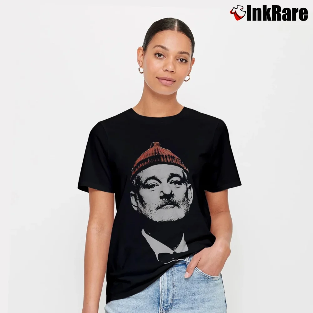 Women’s Bill Murray Fashion Signature T-Shirt in black | Soft, Flattering Fit