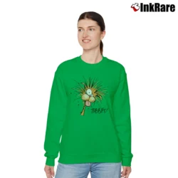 Women’s Bill The Cat Logo Relaxed Sweatshirt in irish green | Soft, Laid-Back Vibe