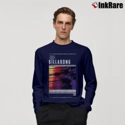 Men’s Billabong Turbulence Graphic Long-Sleeve Shirt in navy | Sleek, Lightweight, Year-Round Wear