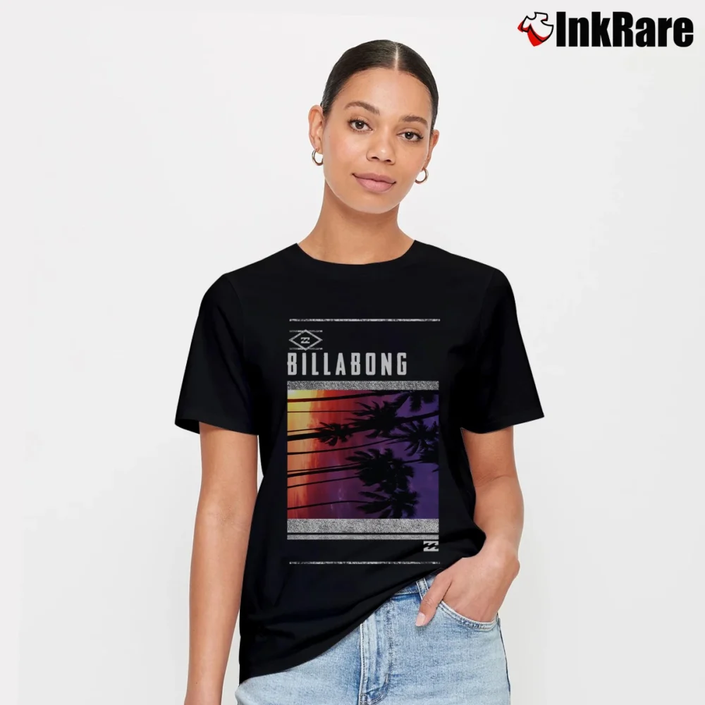 Women’s Billabong Turbulence Graphic Signature T-Shirt in black | Soft, Flattering Fit