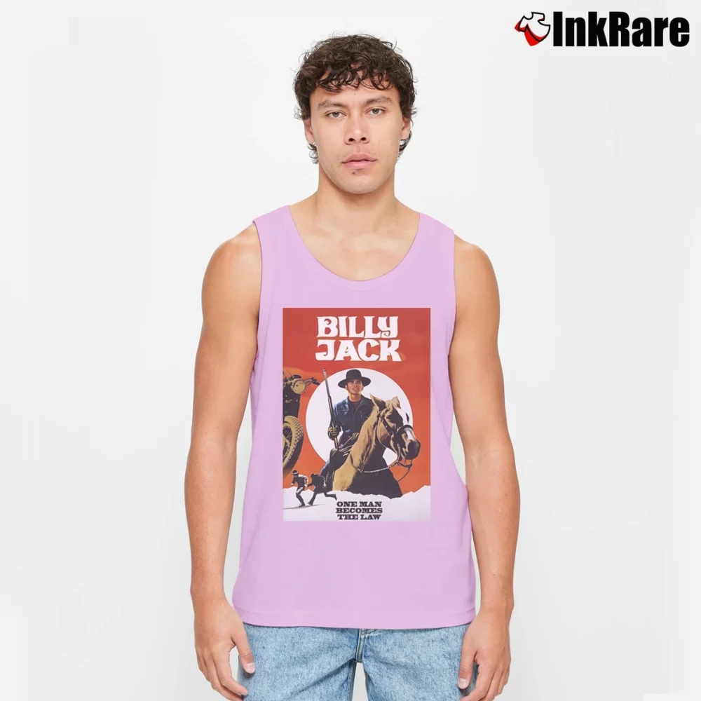Men’s Billy Jack One Tin Soldier Tank Top in light pink | Breathable, Active-Friendly Design