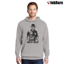 Men’s Billy Jack Triblend Graphic Pullover Hoodie in sport grey | Cozy, Durable, Modern Fit