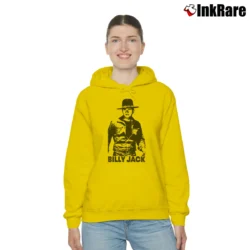 Women’s Billy Jack Triblend Graphic Cozy Hoodie in yellow | Warm, Structured, Stylish