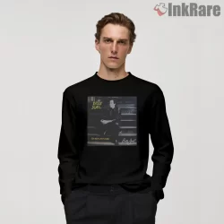 Billy Joel An Innocent Man Staircase Album Shirt on black long sleeve shirt for men graphic tee