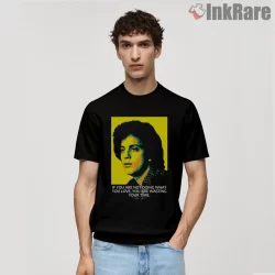 Billy Joel Inspirational Quote Pop Art Shirt on black short sleeve shirt for men graphic tee