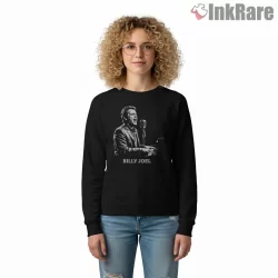 Billy Joel Live Piano Microphone Classic Shirt on graphic shirt for women graphic tee