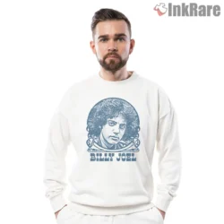 Billy Joel Retro Faded Portrait Vintage Frame Shirt on graphic shirt for men graphic tee