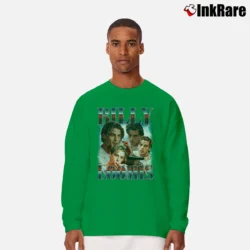 Men’s Billy Loomis Bootleg Scream Movie Long-Sleeve Shirt in irish green | Sleek, Lightweight, Year-Round Wear