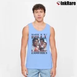 Men’s Billy Loomis Bootleg Scream Movie Tank Top in light blue | Breathable, Active-Friendly Design