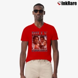 Men’s Billy Loomis Bootleg Scream Movie V-Neck Tee in red | Sharp, Breathable, Everyday Staple