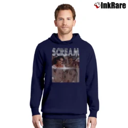 Men’s Billy Loomis Scream Pullover Hoodie in navy | Cozy, Durable, Modern Fit