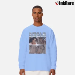 Men’s Billy Loomis Scream Long-Sleeve Shirt in light blue | Sleek, Lightweight, Year-Round Wear