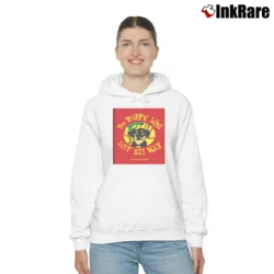 Women’s Billy Madison The Puppy Who Lost His Way Cozy Hoodie in white | Warm, Structured, Stylish