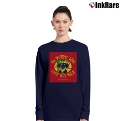 Women’s Billy Madison The Puppy Who Lost His Way Long-Sleeve Top in navy | Sleek, Versatile, All-Season