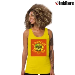 Women’s Billy Madison The Puppy Who Lost His Way Tank Top in yellow | Lightweight, Movement-Friendly