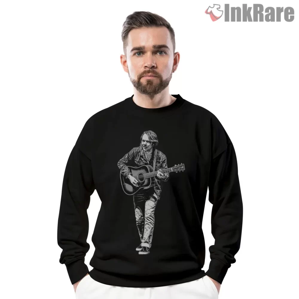 Billy Strings Acoustic Firestorm Live Performance Shirt on graphic shirt for men graphic tee