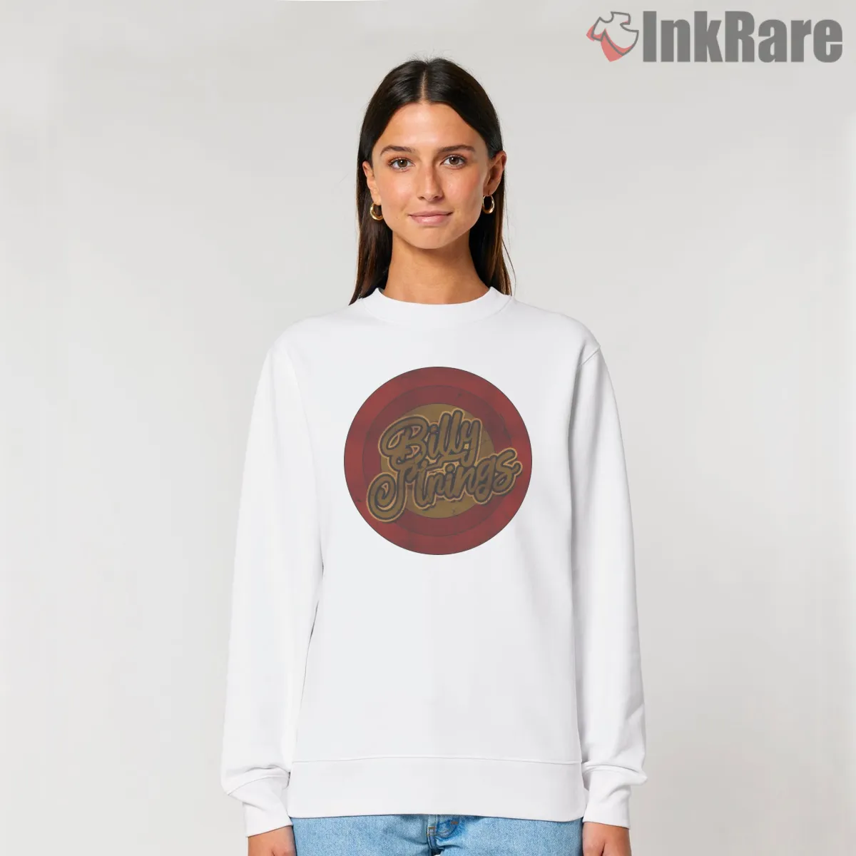 Billy Strings Circle Badge Retro Script Shirt Billy Strings Circle Badge Retro Script Shirt on graphic shirt for women graphic tee