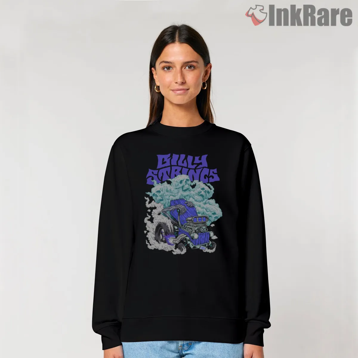 Billy Strings Hot Rod Smoke Cloud Shirt Billy Strings Hot Rod Smoke Cloud Shirt on graphic shirt for women graphic tee
