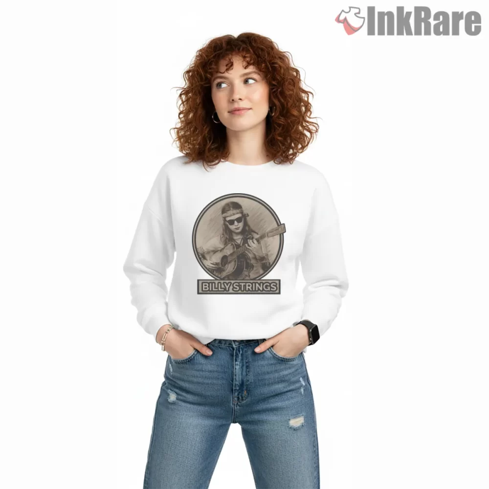 Billy Strings Music Industry Impact Portrait Shirt on graphic shirt for women graphic tee