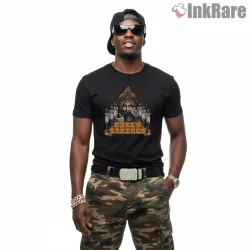 Billy Strings Mystic Desert Oracle Shirt on black short sleeve shirt for men graphic tee