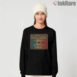 Billy Talent Retro Cassette Tape Sunset Shirt on black long sleeve shirt for women graphic tee