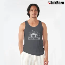 Men’s Billy Talent Vintage Tank Top in charcoal | Breathable, Active-Friendly Design