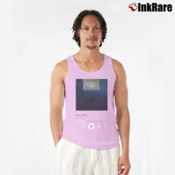 Men’s Birds Of A Feather Billie Eilish Tank Top in light pink | Breathable, Active-Friendly Design