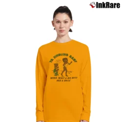 Women’s Black Bart Betty Jingling Baby Long-Sleeve Top in orange | Sleek, Versatile, All-Season