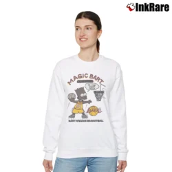 Women’s Black Bart Bootleg 90s Simpsons Magic Bart Relaxed Sweatshirt in white | Soft, Laid-Back Vibe