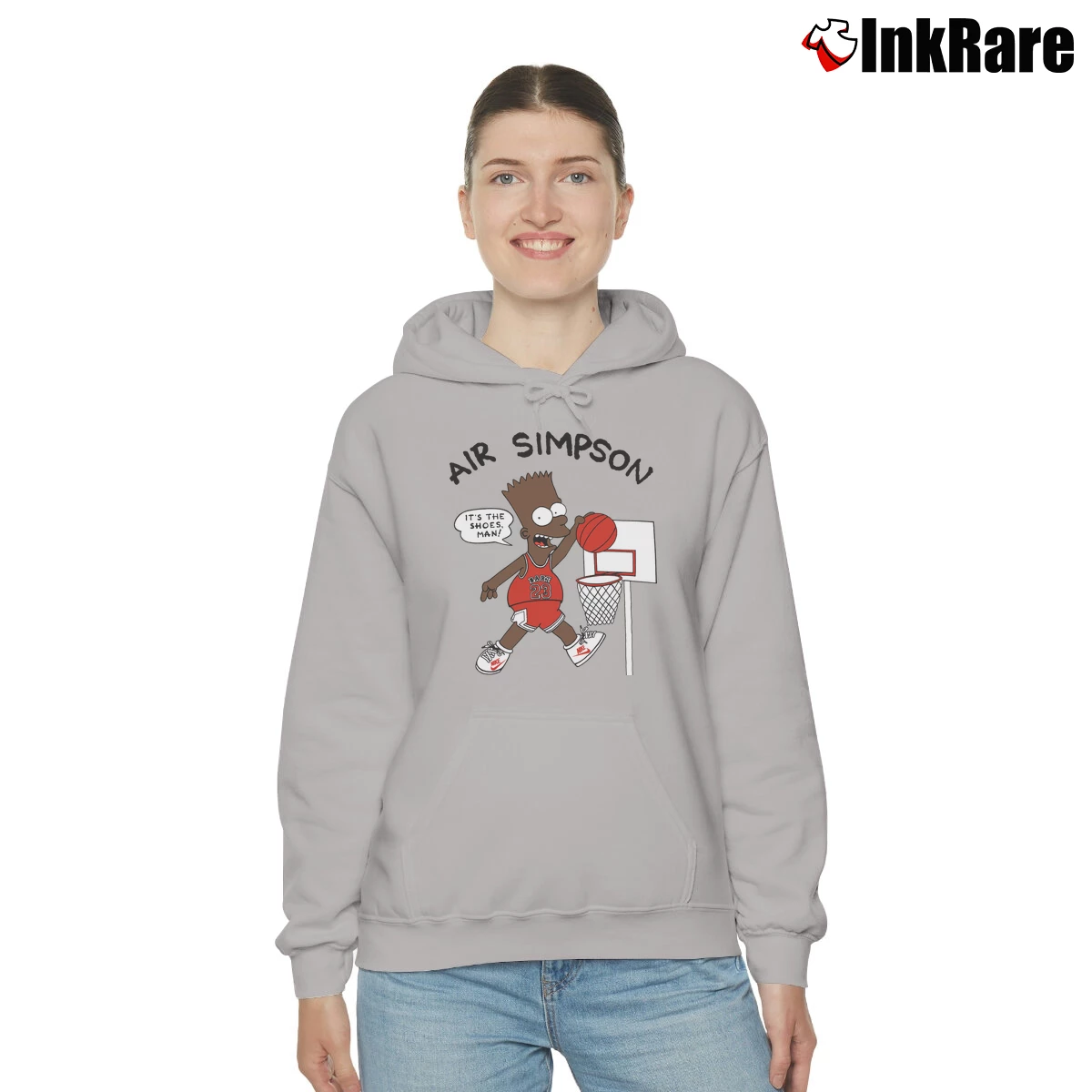 Black Bart Simpson Michael Jordan Basketball 80s 90s Vintage Women’s Cozy Hoodie in sport grey – Urban Chic Women’s Black Bart Simpson Michael Jordan Basketball 80s 90s Vintage Cozy Hoodie in sport grey | Warm, Structured, Stylish