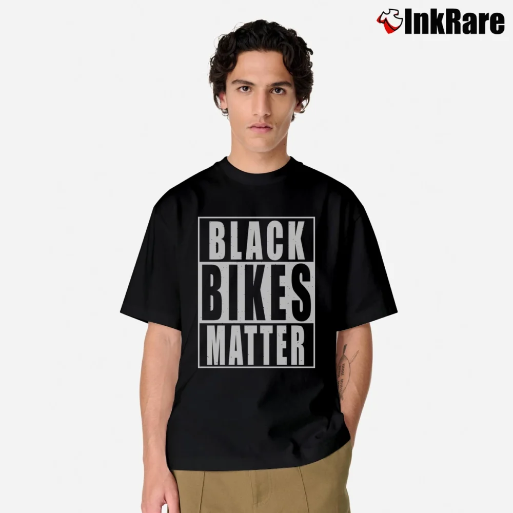 Men’s Black Bikes Matter Classic T-Shirt in black | Soft, Breathable Everyday Wear