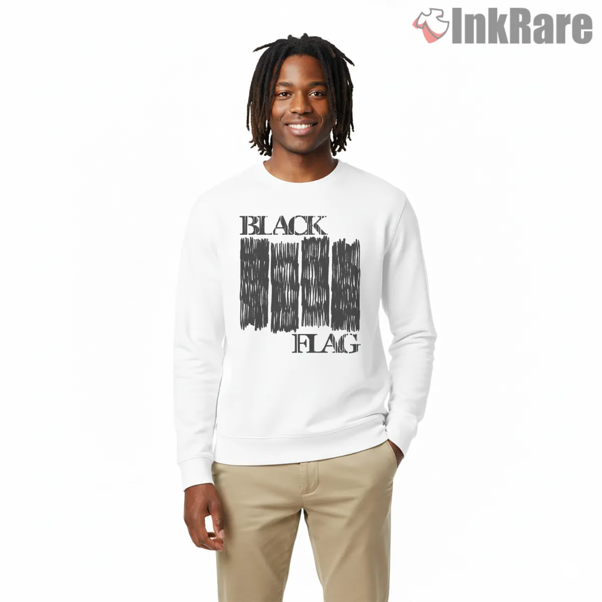 Black Flag Ink Scratch Bars Illustration Shirt Black Flag Ink Scratch Bars Illustration Shirt on graphic shirt for men graphic tee