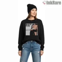 Black Flag Slip It In Album Shirt on graphic shirt for women graphic tee