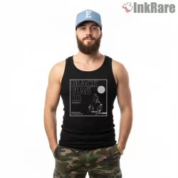 Black Flag The Process Of Weeding Out Shirt on black tank top for men graphic tee
