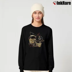 Women’s Black Flys Moonshine Bandits Logo Long-Sleeve Top in black | Sleek, Versatile, All-Season
