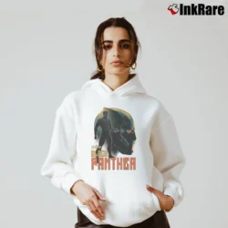 Women’s Black Panther Infinity War Profile Marvel Cozy Hoodie in white | Warm, Structured, Stylish