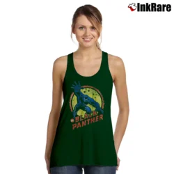 Women’s Black Panther Marvel Comic Tank Top in forest green | Lightweight, Movement-Friendly