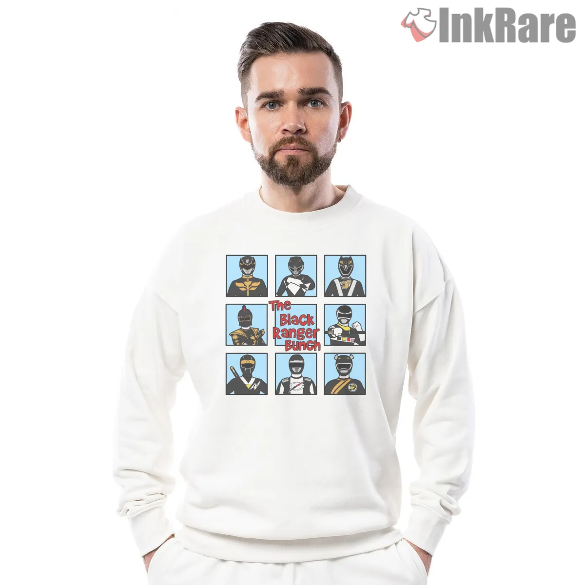 Black Ranger Comic Panel Hero Collage Shirt Black Ranger Comic Panel Hero Collage Shirt on graphic shirt for men graphic tee