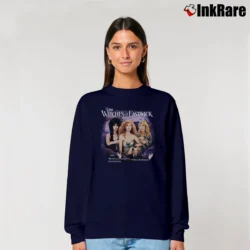 Women’s Black Witches Of Eastwick Homage Relaxed Sweatshirt in navy | Soft, Laid-Back Vibe