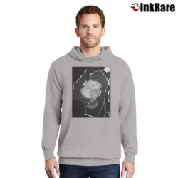 Men’s Blackbear Help Merch Store Graphic Pullover Hoodie in sport grey | Cozy, Durable, Modern Fit