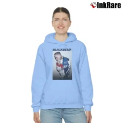 Women’s Blackbear Pullover Music Artist Cozy Hoodie in light blue | Warm, Structured, Stylish