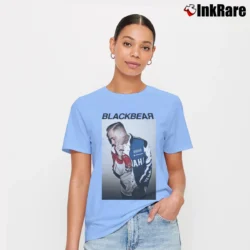 Women’s Blackbear Pullover Music Artist Signature T-Shirt in light blue | Soft, Flattering Fit