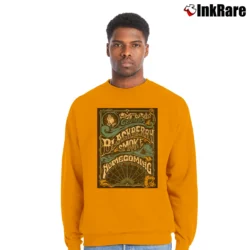 Men’s Blackberry Smoke Homecoming Live In Atlanta Crewneck Sweatshirt in orange | Cozy Fabric, Clean Style