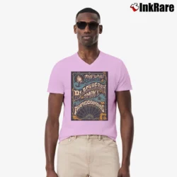 Men’s Blackberry Smoke Homecoming Live In Atlanta V-Neck Tee in light pink | Sharp, Breathable, Everyday Staple