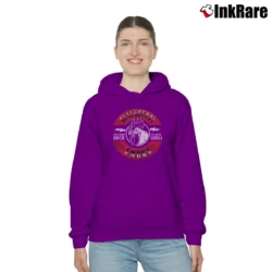 Women’s Blackberry Smoke Rooster Cozy Hoodie in purple | Warm, Structured, Stylish