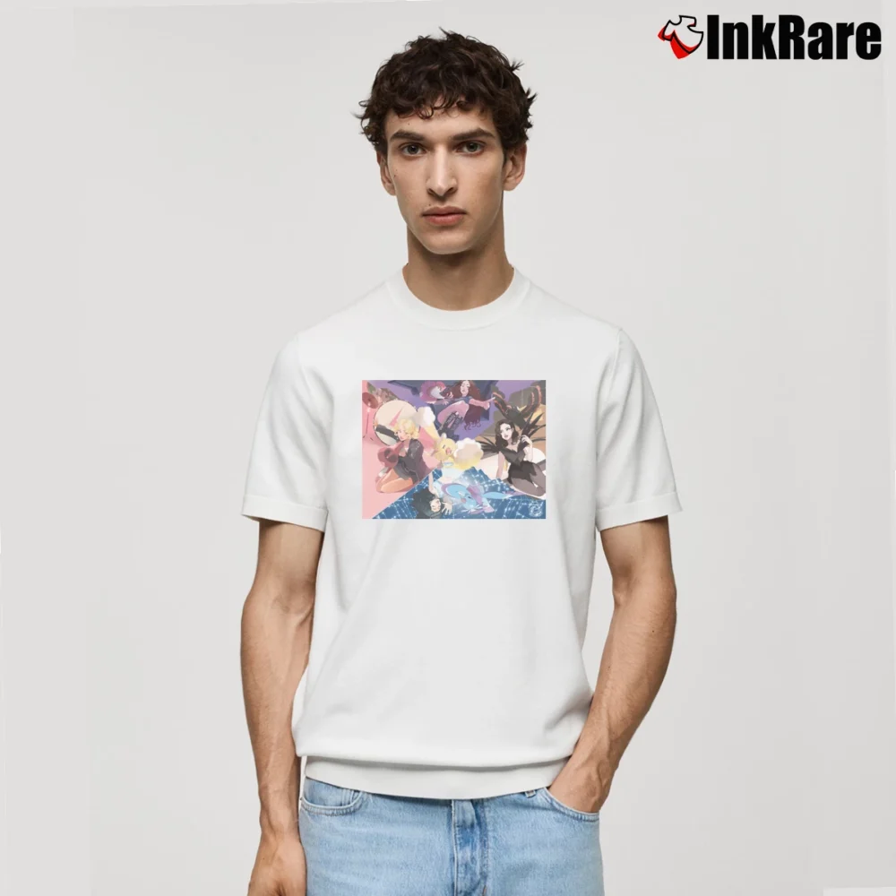 Men’s Blackpink Solo Projects Classic T-Shirt in white | Soft, Breathable Everyday Wear