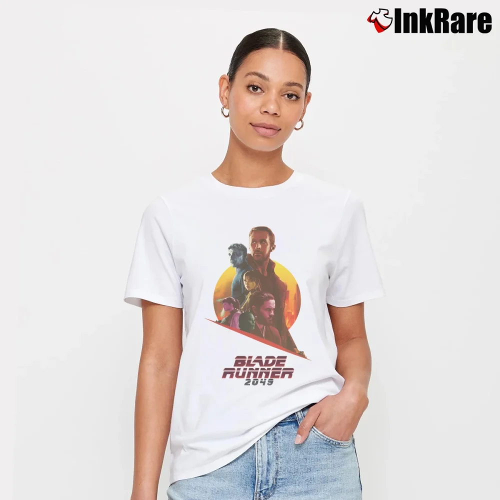 Women’s Blade Runner 2049 Movie Graphic Signature T-Shirt in white | Soft, Flattering Fit
